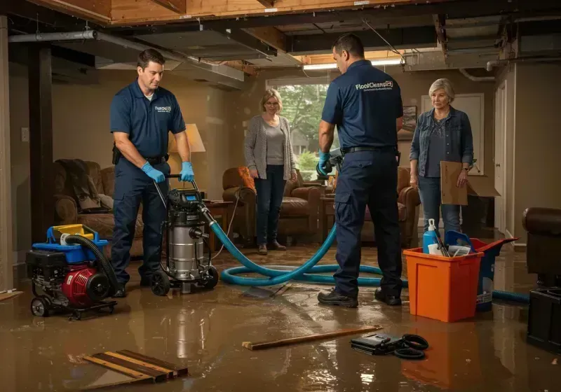 Basement Water Extraction and Removal Techniques process in Cambridge, MN