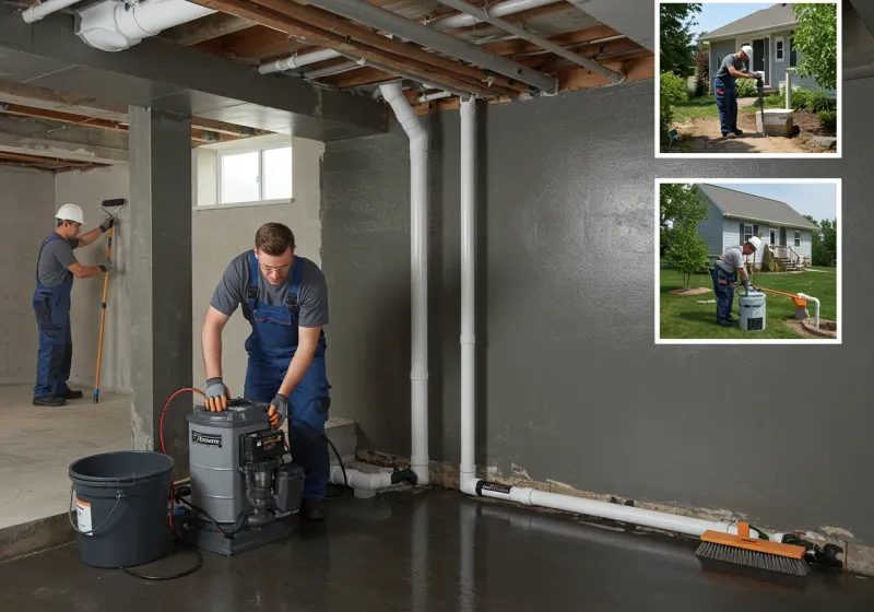 Basement Waterproofing and Flood Prevention process in Cambridge, MN